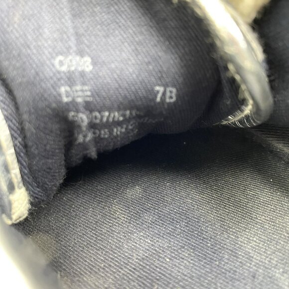 Coach Shoes Womens Size 7 Dee Optic Signature C Monogram Canvas Sneakers Lace Up - Picture 10 of 12